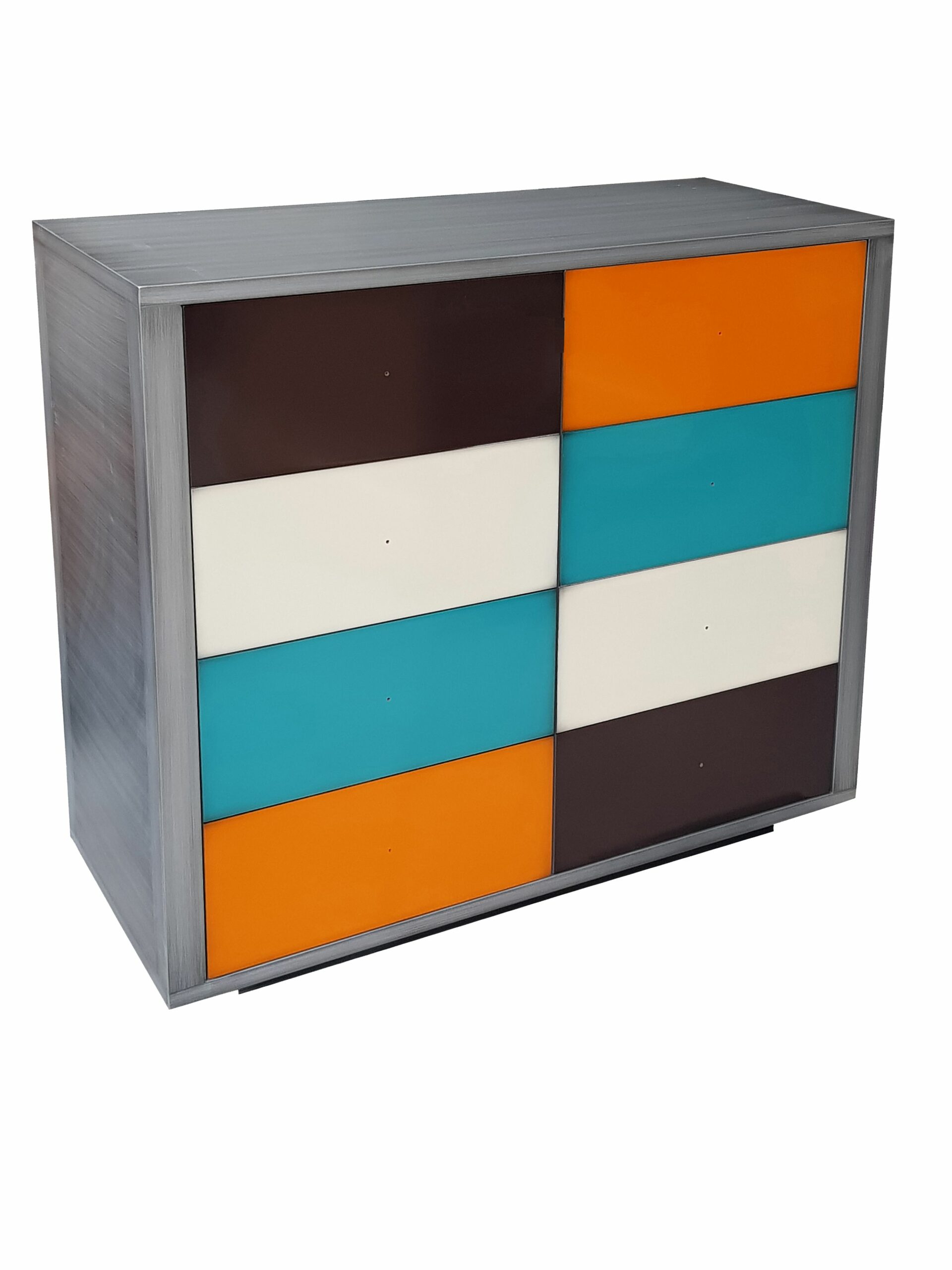 BATEL Multicolore 749 bibus commode 2 portes 100 cm