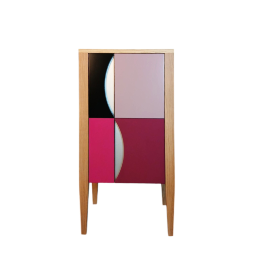 BATEL Ellipse 712 chiffonnier 2 portes 45x38 cm
