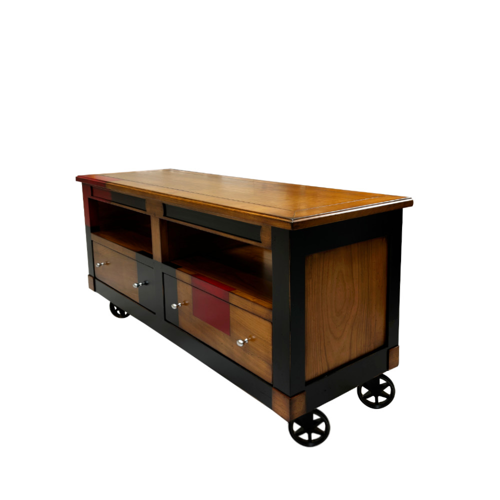 Batel Trianon 696 meuble TV 2 tiroirs 130 cm