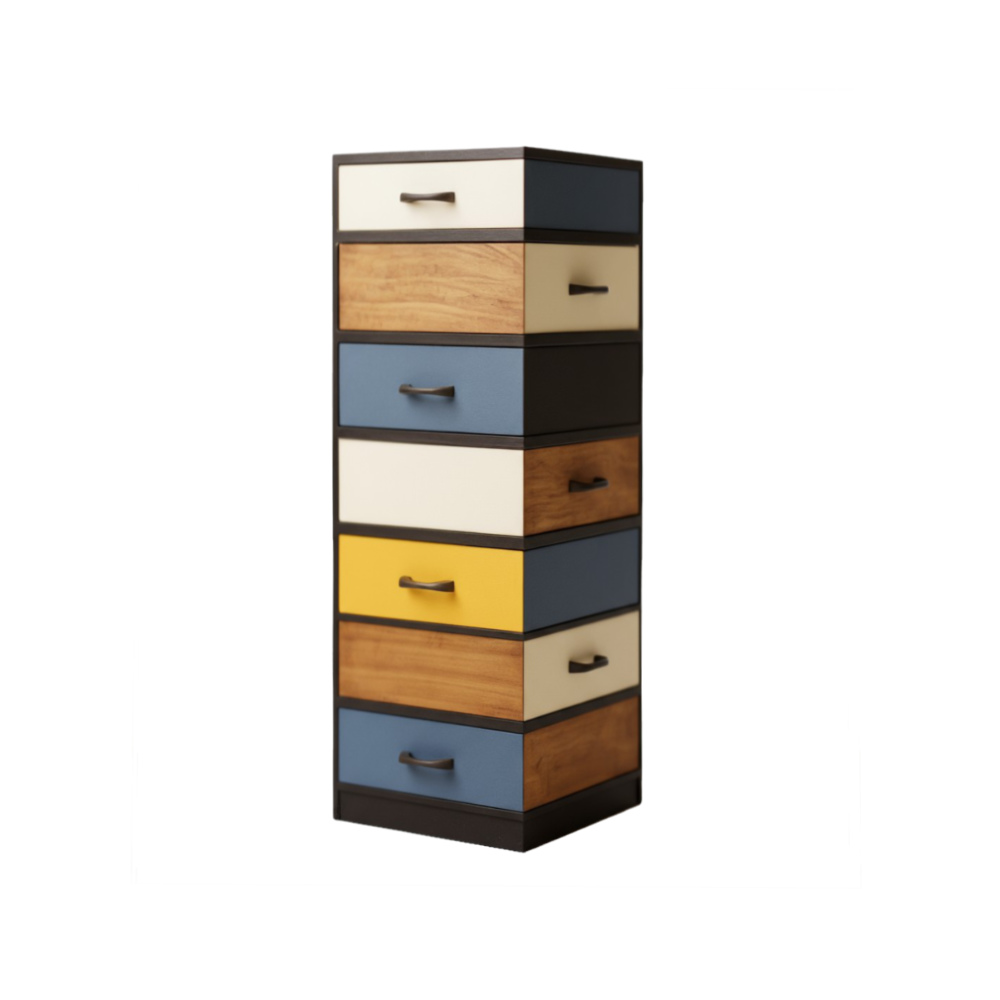 BATEL Domino CD270 semainier 7 tiroirs 45x45x145 cm