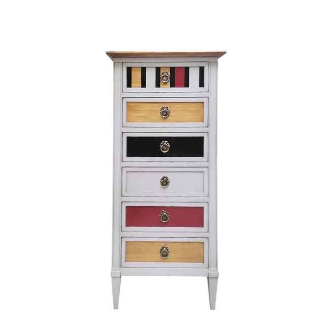 Batel Divers HP21 chiffonnier 6 tiroirs bois 61 cm