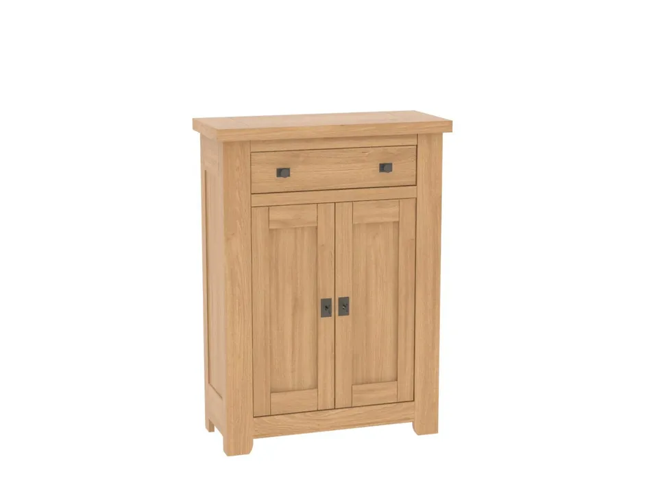 Ateliers de Langres Whitney meuble d’appui 2 portes chêne