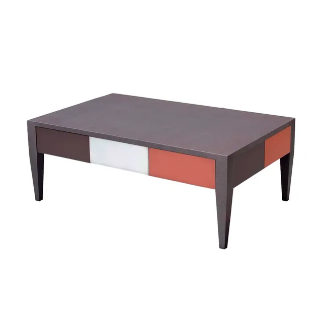 BATEL Multicolore 776 Table basse bois 1 tiroir