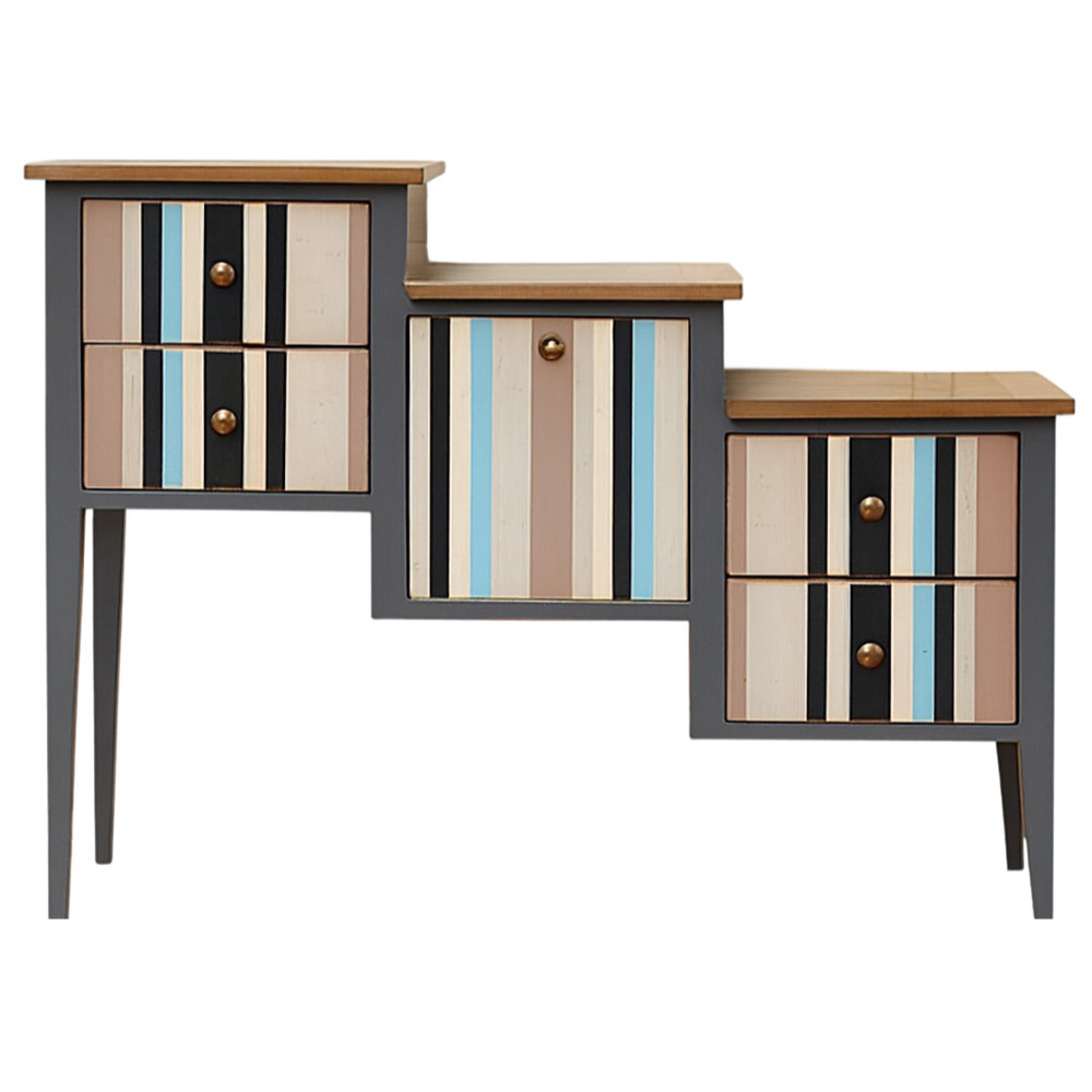 Batel Domino CD905 console bois 130 cm 2 tiroirs