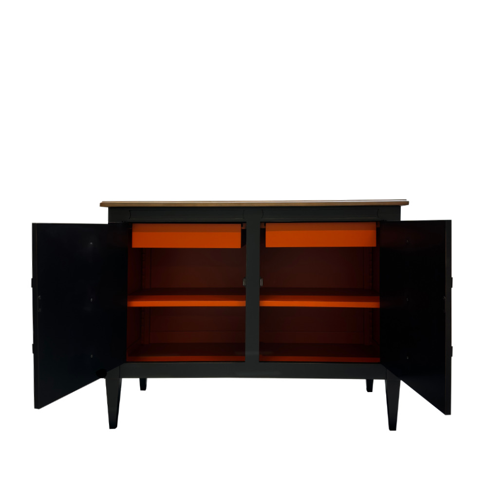 BATEL Trianon 693 commode bahut 2 portes bois