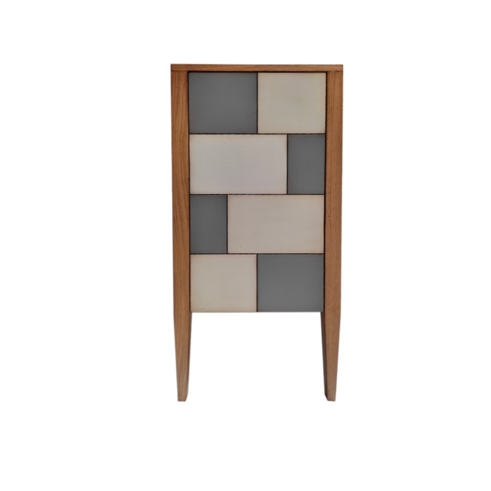 BATEL Monolithe 721 chiffonnier 1 porte 45x38x90