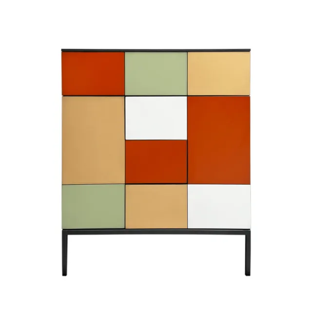 BATEL Quadrik 037 commode 2 portes 1 tiroir 75 cm