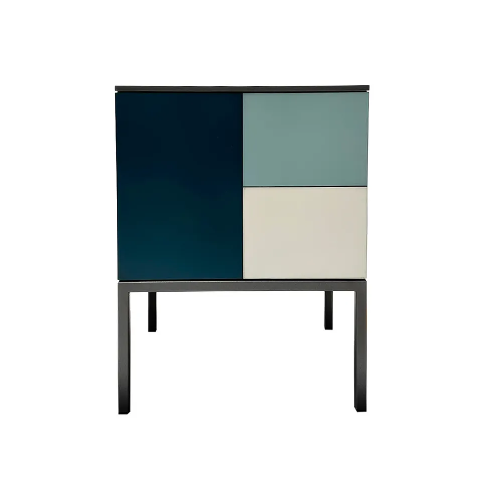 Batel Quadrik 036 chevet 1 porte bois 45 cm