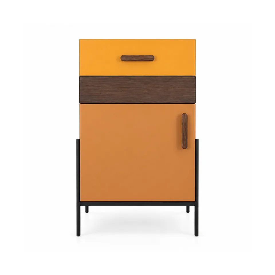 BATEL PopLine 4201 chiffonnier 1 porte bois français