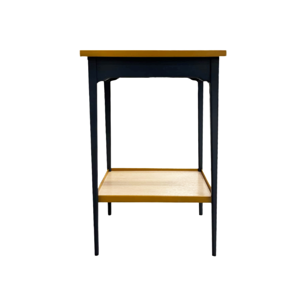 BATEL 502 Petite Table Guéridon Chêne 1 Tiroir