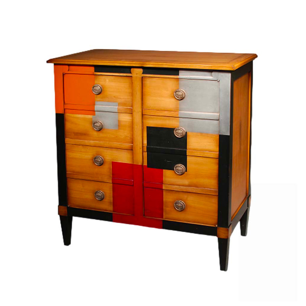 BATEL Trianon 692 Commode haute bois 2 portes