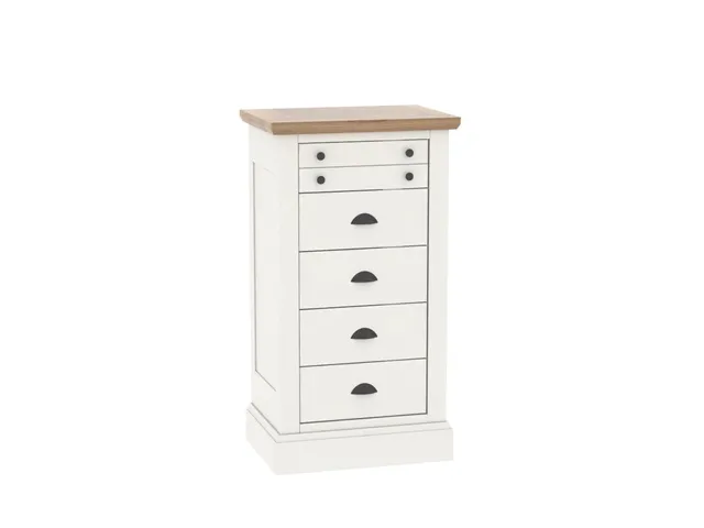 Ateliers de Langres ROMANCE CH Chiffonnier 5 tiroirs chêne