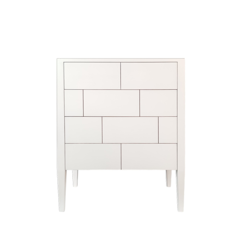 Batel Monolithe 722 commode 4 tiroirs bois 75 cm