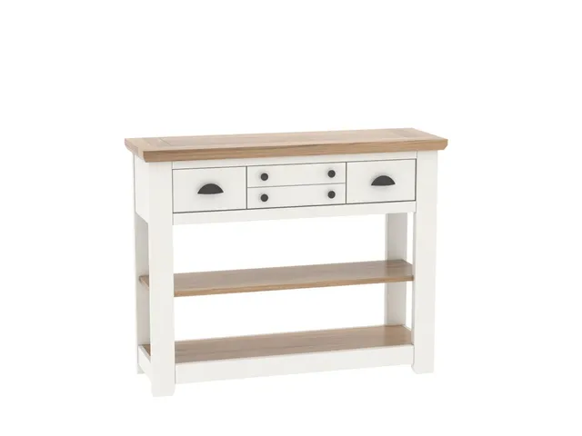 Ateliers de Langres Romance Console 1 tiroir chêne massif