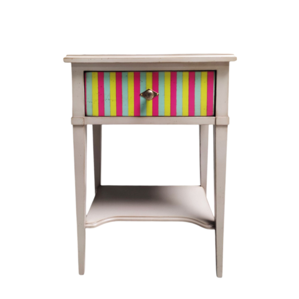 Batel Trianon 654 petite table 1 tiroir bois 53 cm