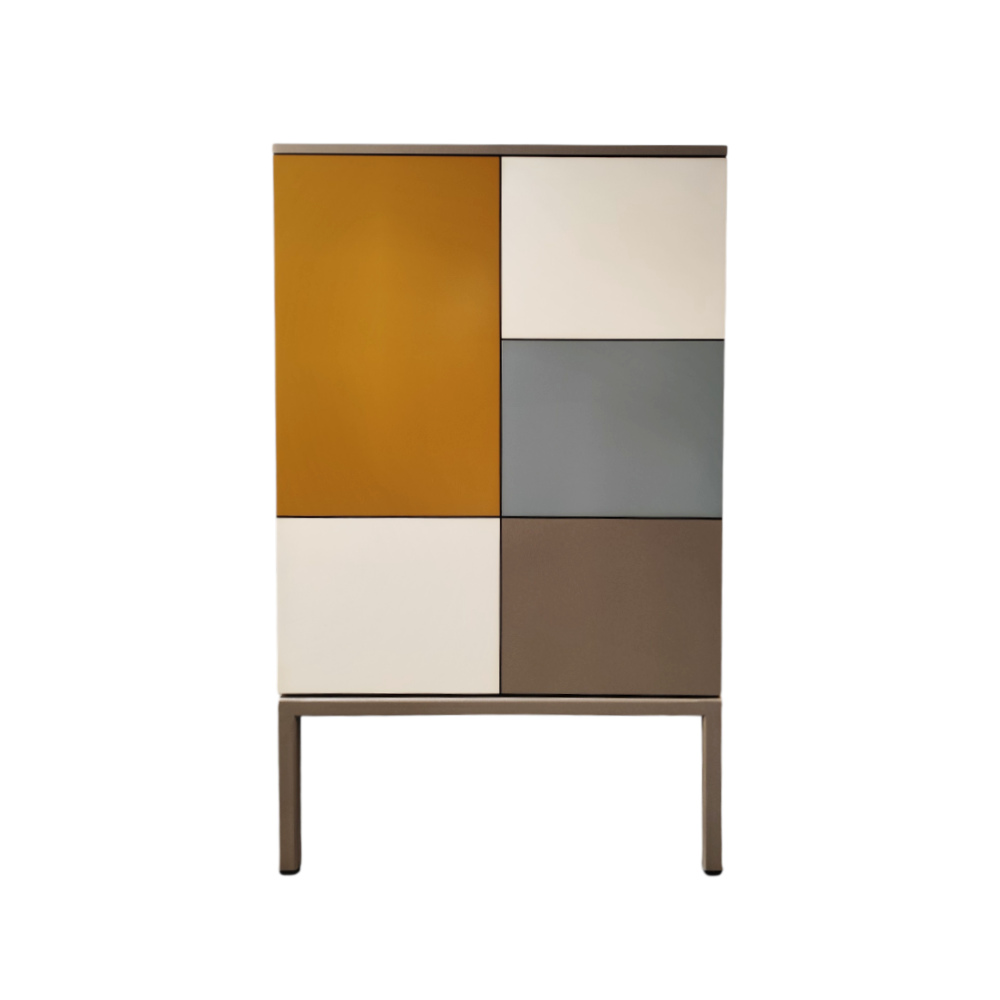 BATEL Quadrik 036H chevet 1 porte 45x38 cm