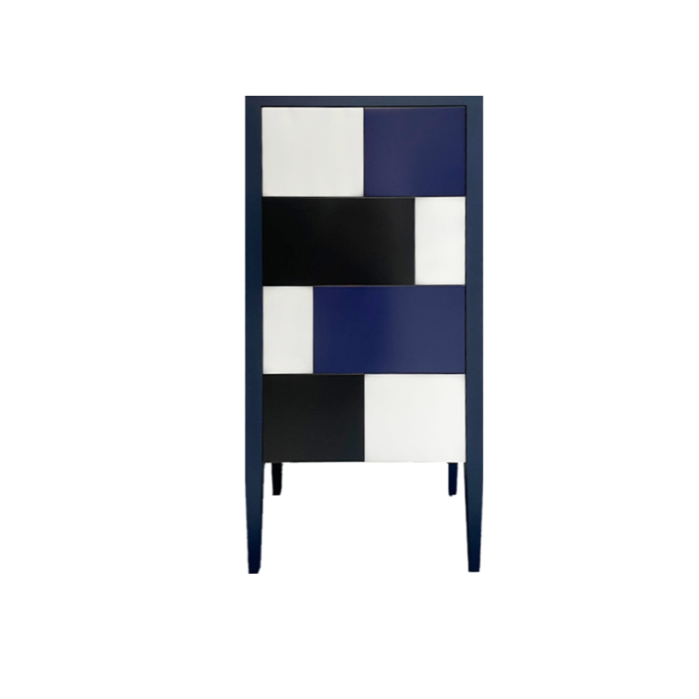BATEL Monolithe 721 chiffonnier 1 porte 45x38x90