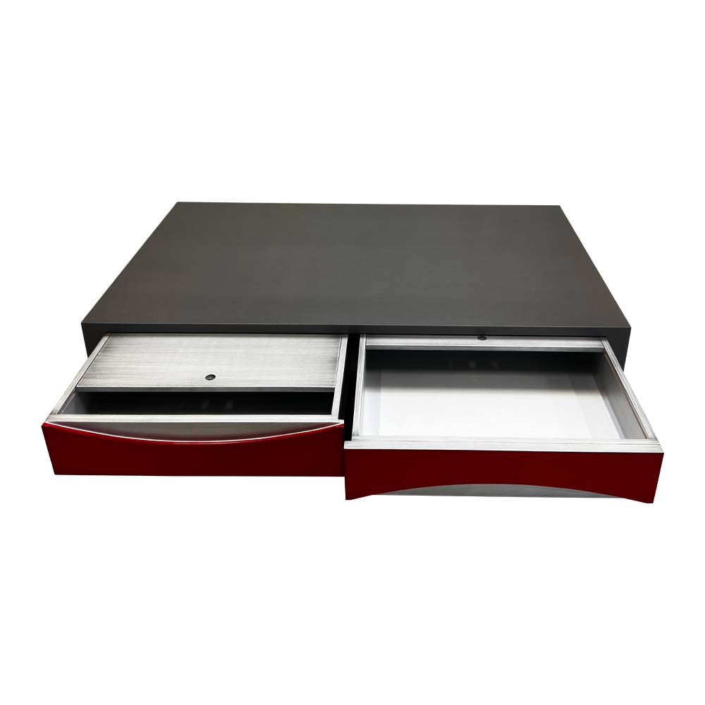 BATEL Ellipse 716 Table basse 120 cm 2 tiroirs