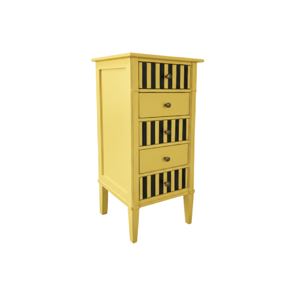 BATEL Divers 522 Chiffonnier merisier 5 tiroirs