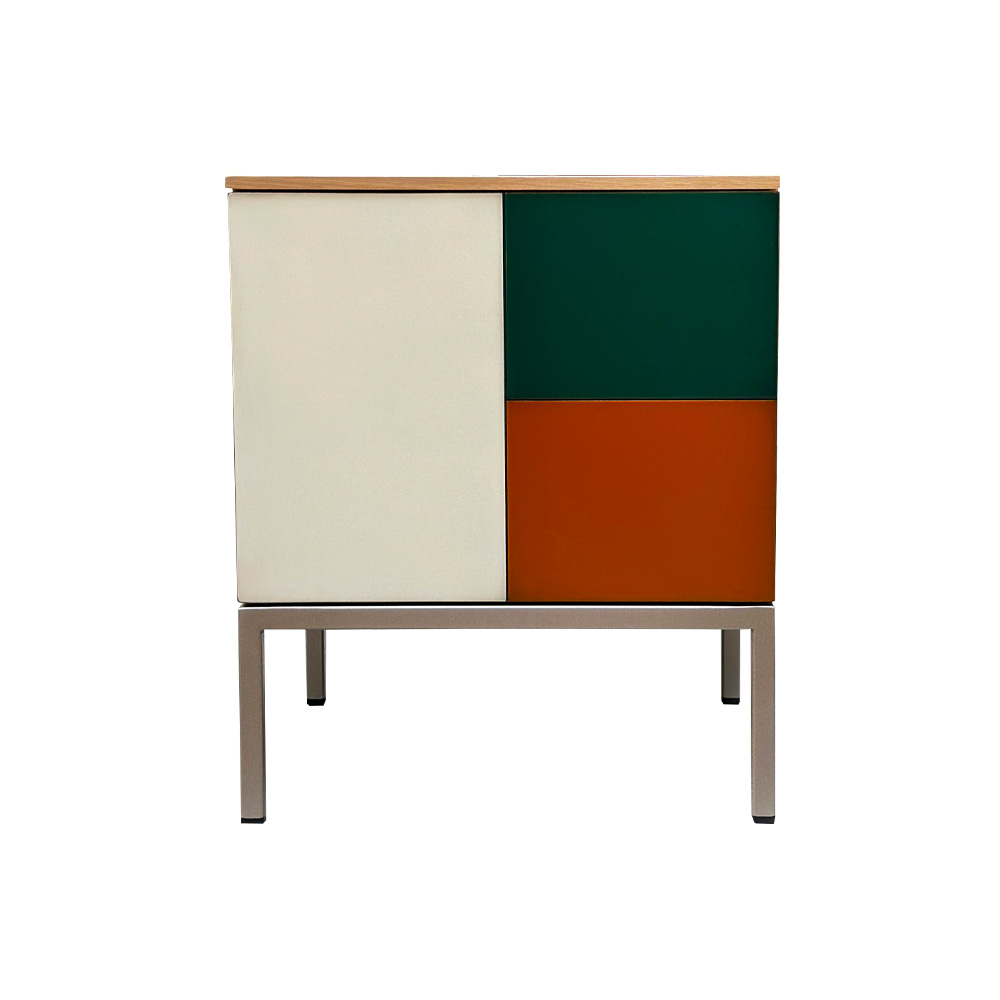 Batel Quadrik 036 chevet 1 porte bois 45 cm