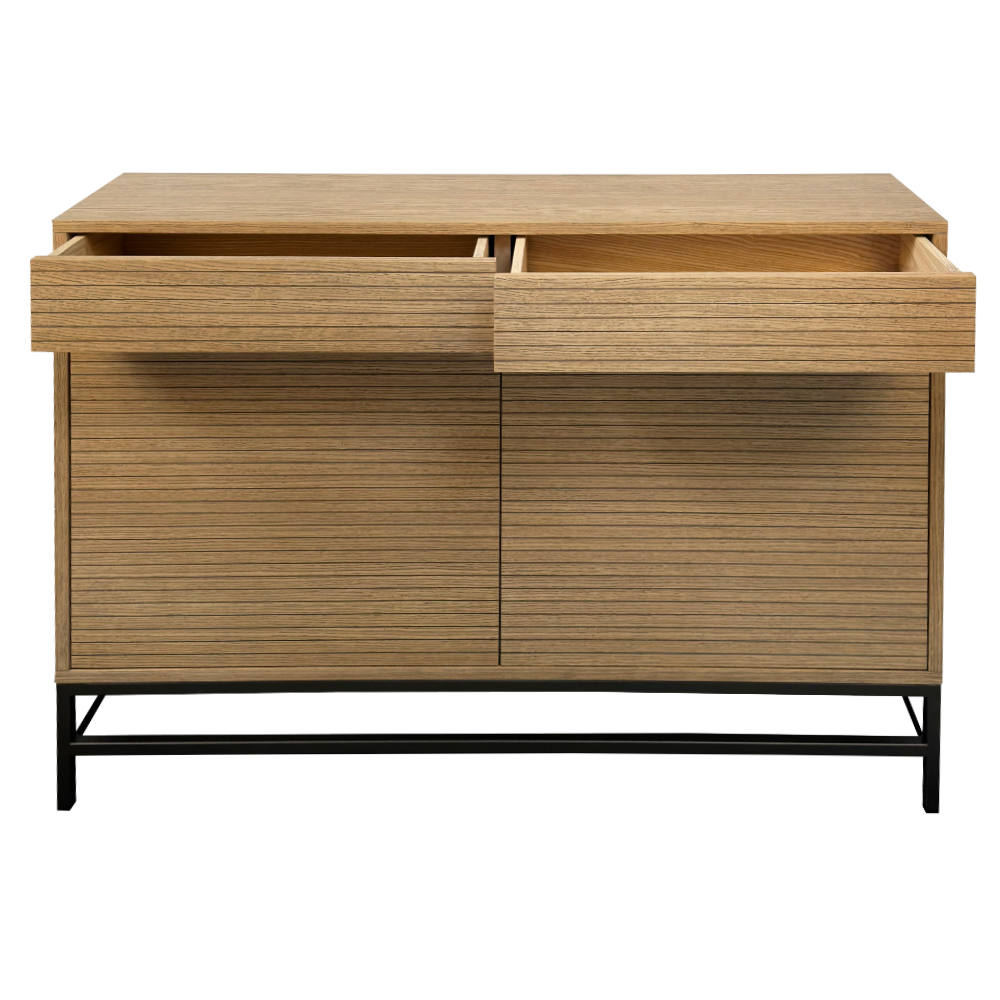 BATEL Horizon 2011C Commode Chêne 120 cm 2 Tiroirs