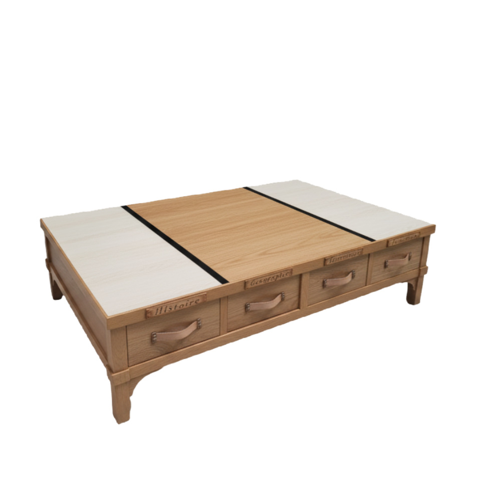 BATEL Divers 840 table basse 130x77 2 tiroirs