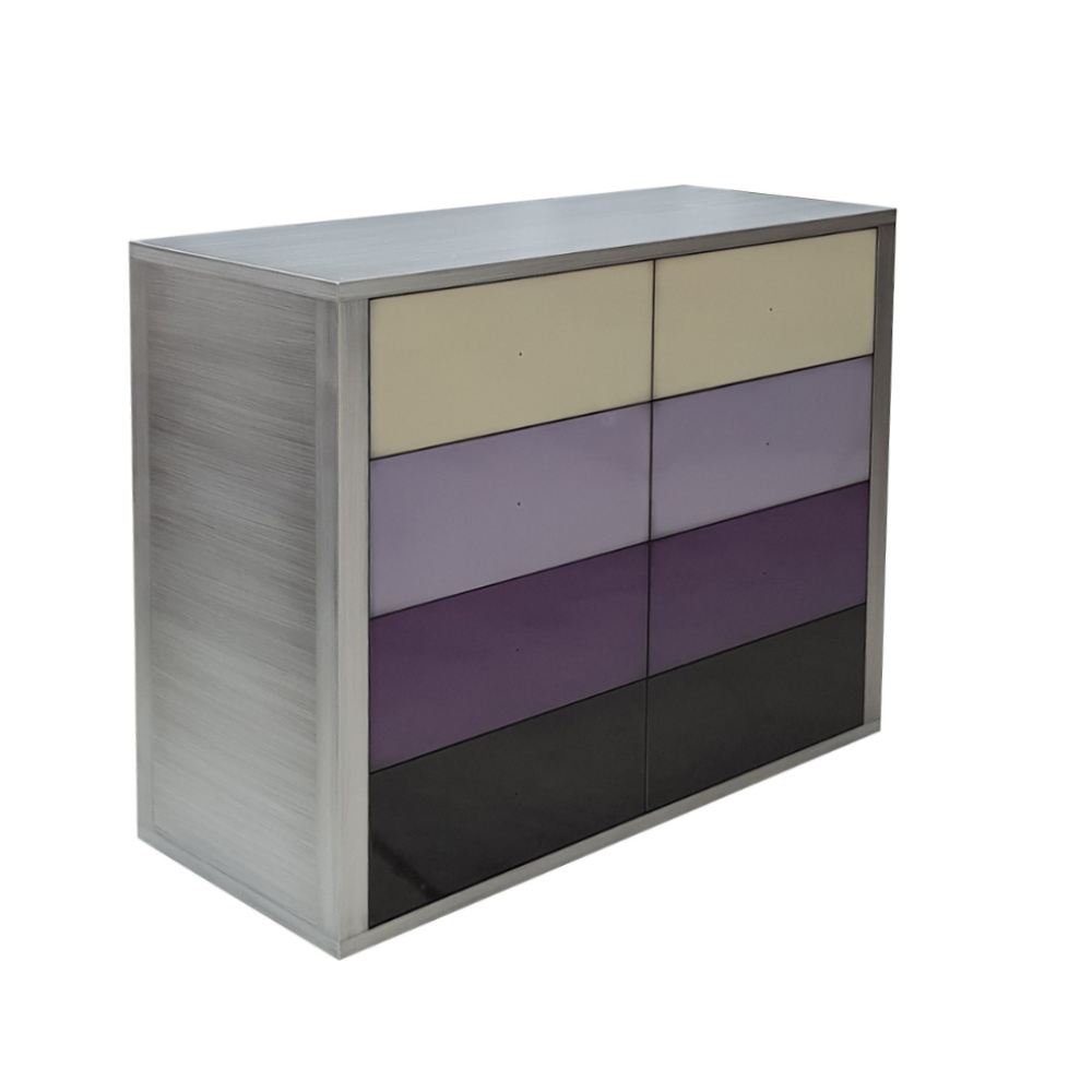 BATEL Multicolore 749 bibus commode 2 portes 100 cm