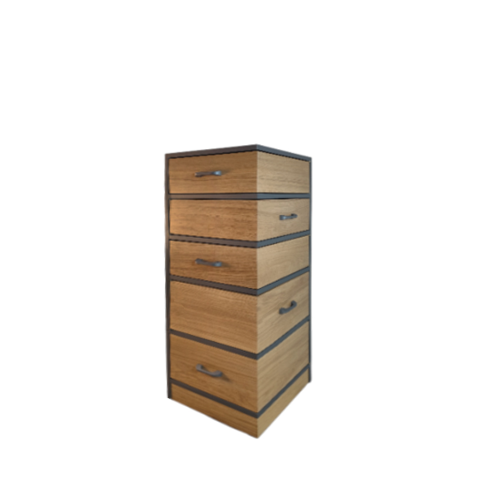BATEL Domino CD271 chiffonnier 5 tiroirs 45 cm