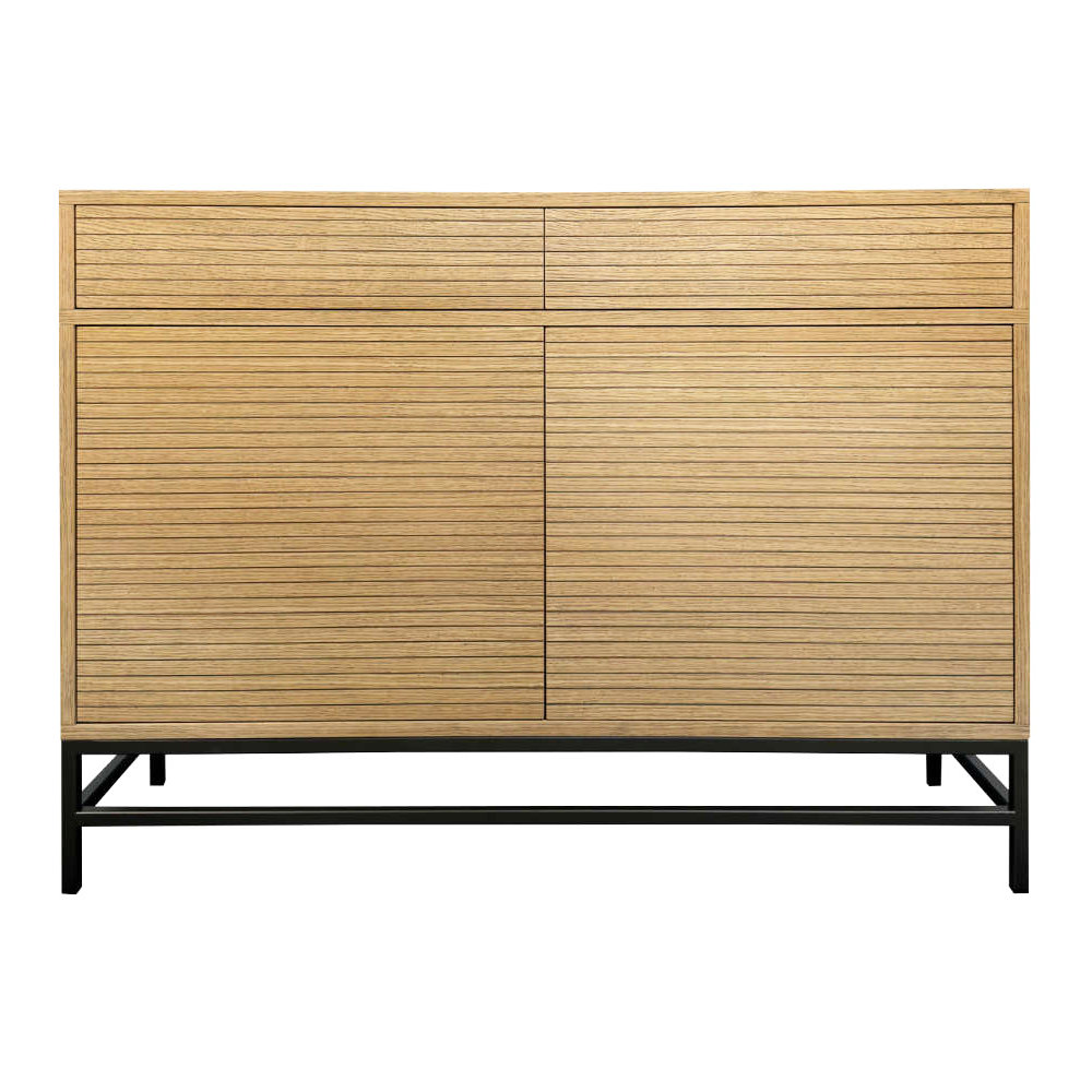 BATEL Horizon 2011C Commode Chêne 120 cm 2 Tiroirs