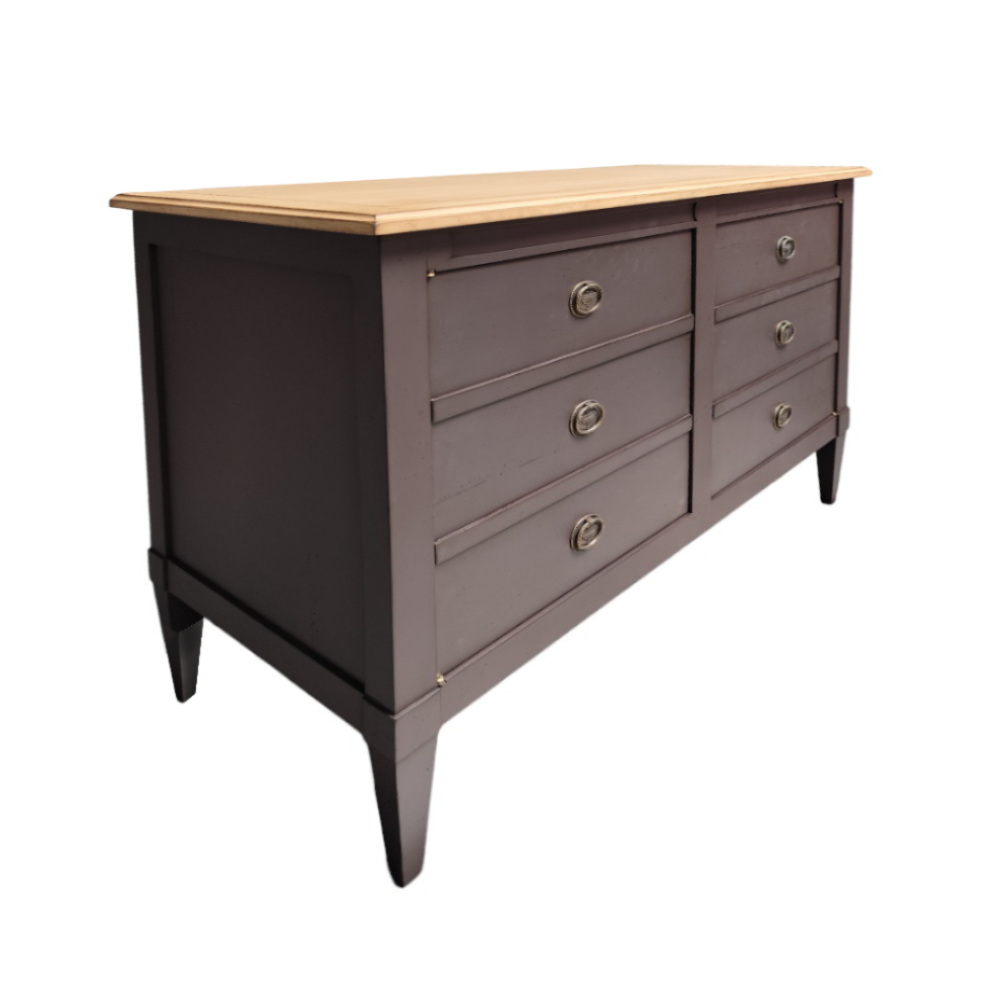 BATEL Trianon 693 commode bahut 2 portes bois