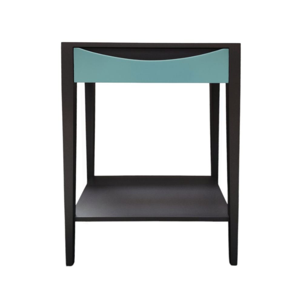 BATEL Ellipse 714T petite table 60x29 1 tiroir