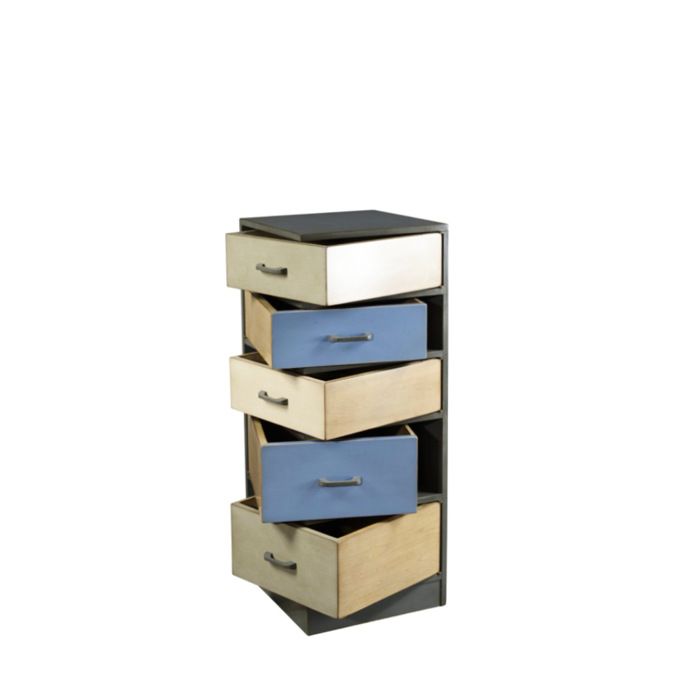 BATEL Domino CD271 chiffonnier 5 tiroirs 45 cm