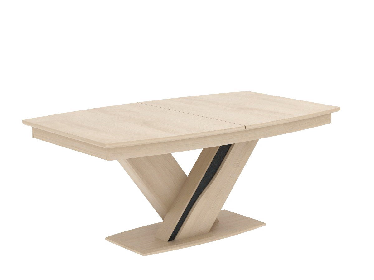 Ateliers de Langres Ceram Table tonneau 180 céramique chêne