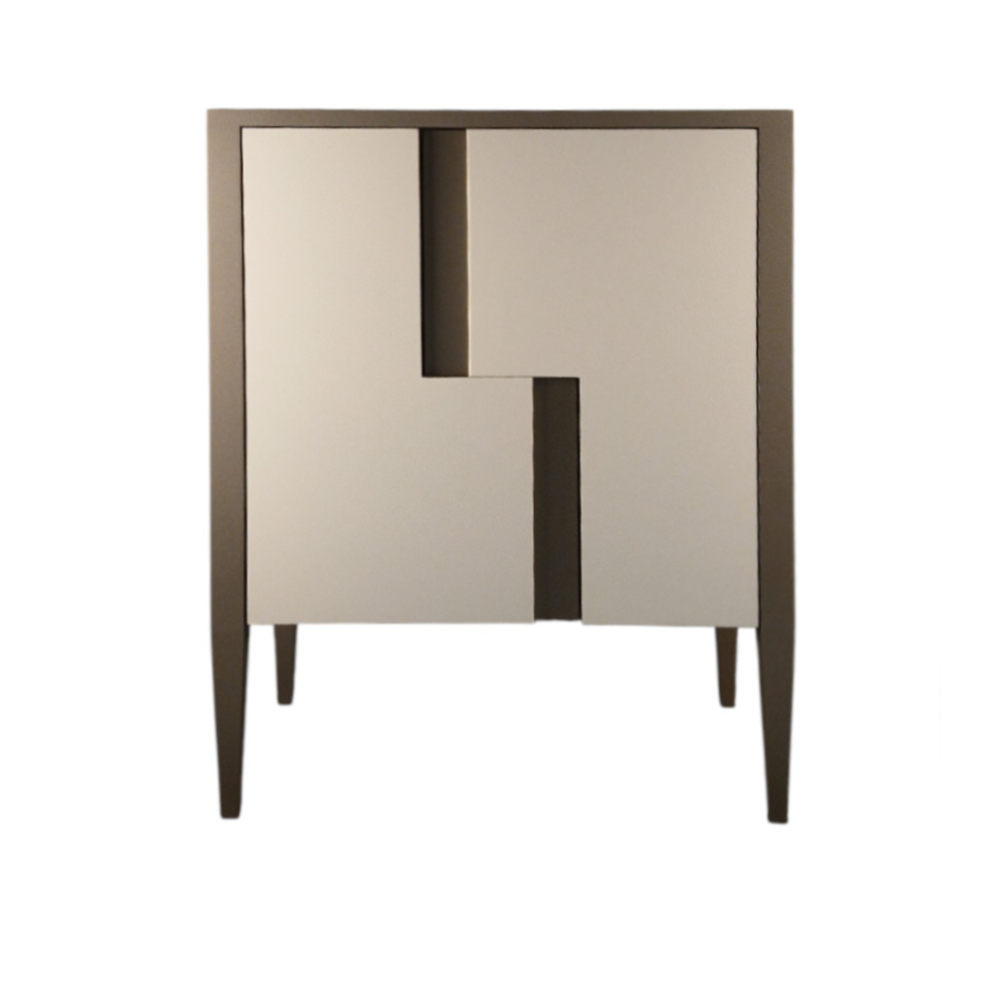 BATEL Dékalé 010 commode 75 cm 2 portes bois