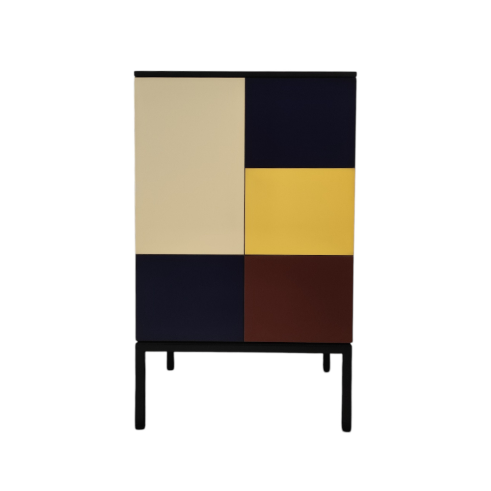 BATEL Quadrik 036H chevet 1 porte 45x38 cm