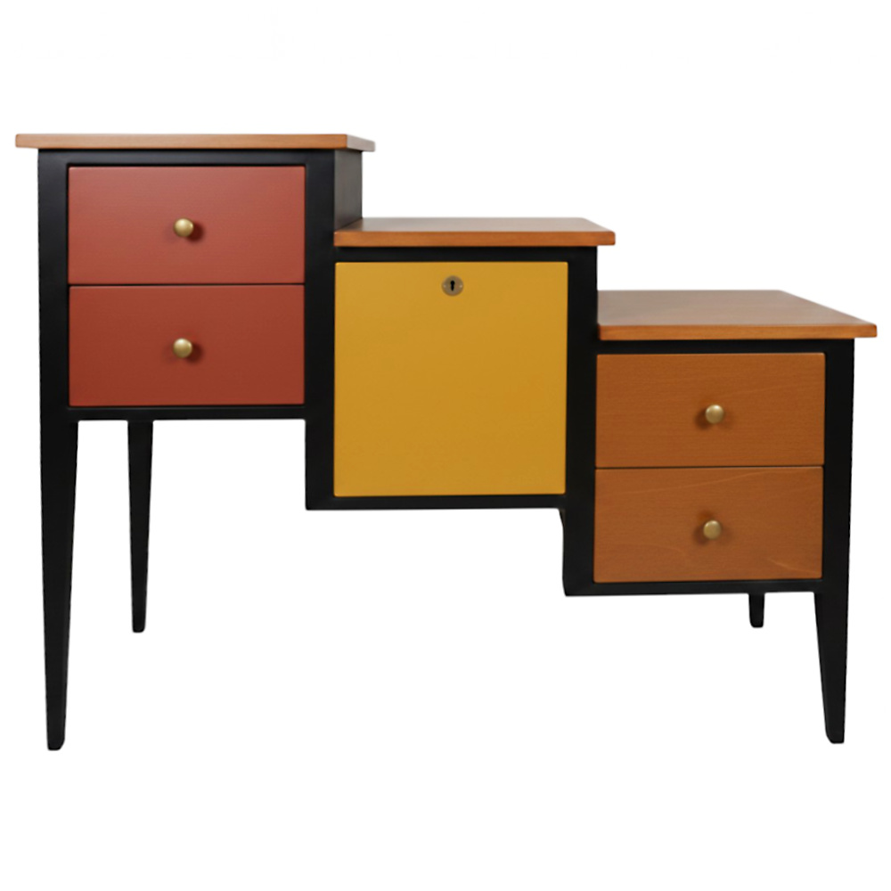 Batel Domino CD905 console bois 130 cm 2 tiroirs