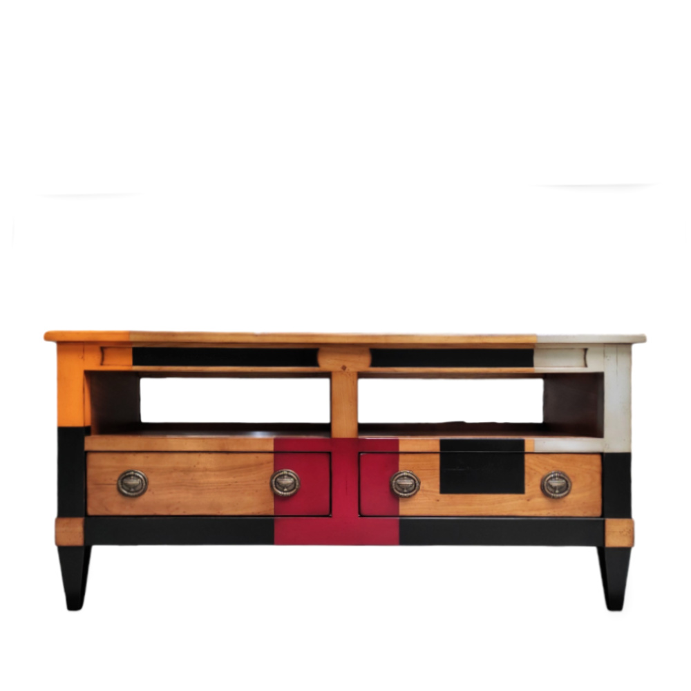 Batel Trianon 696 meuble TV 2 tiroirs 130 cm