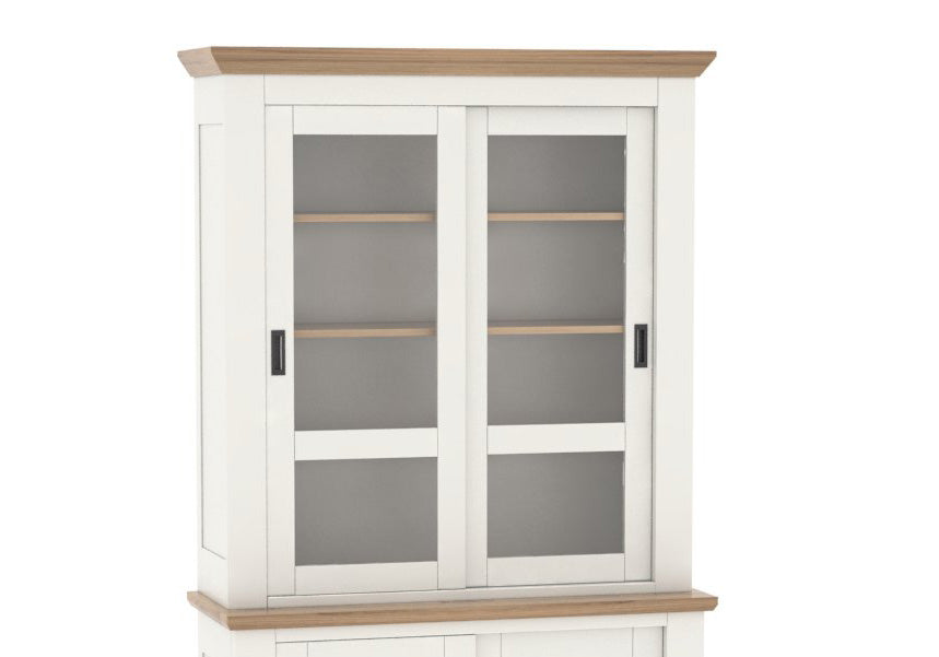 Ateliers de Langres Romance vitrine 2 corps portes coulissantes