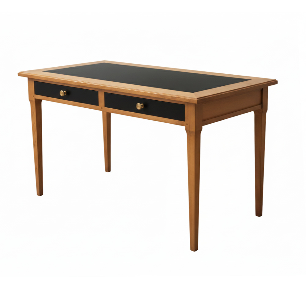 Batel Divers 213 bureau chêne 118 cm 2 tiroirs