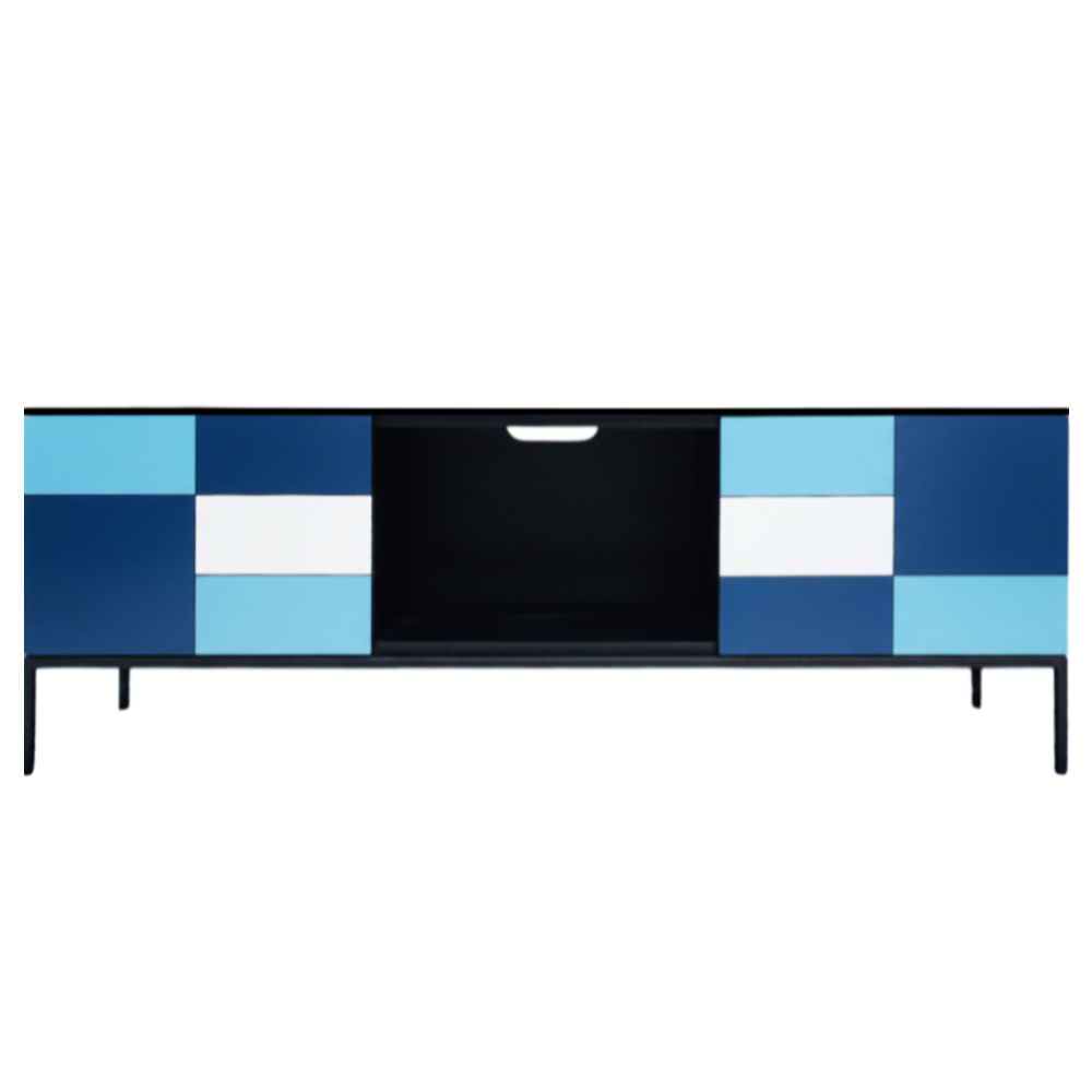 BATEL Quadrik 038 meuble TV bois 180 cm 2 portes
