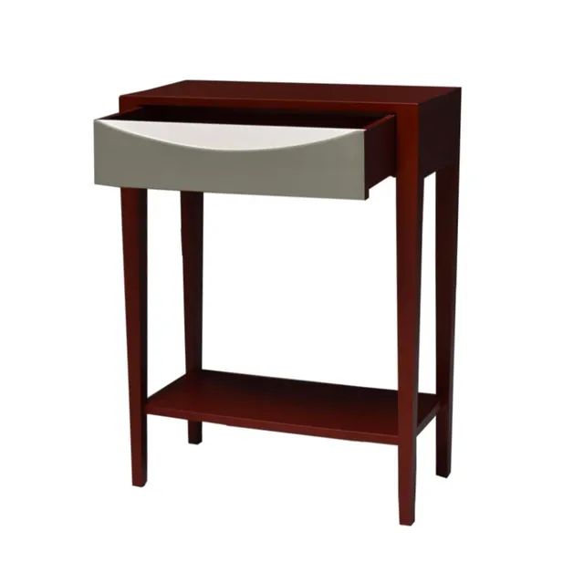 BATEL Ellipse 714T petite table 60x29 1 tiroir