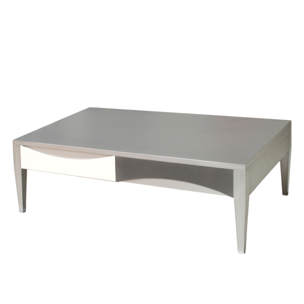 BATEL Ellipse 716 Table basse 120 cm 2 tiroirs