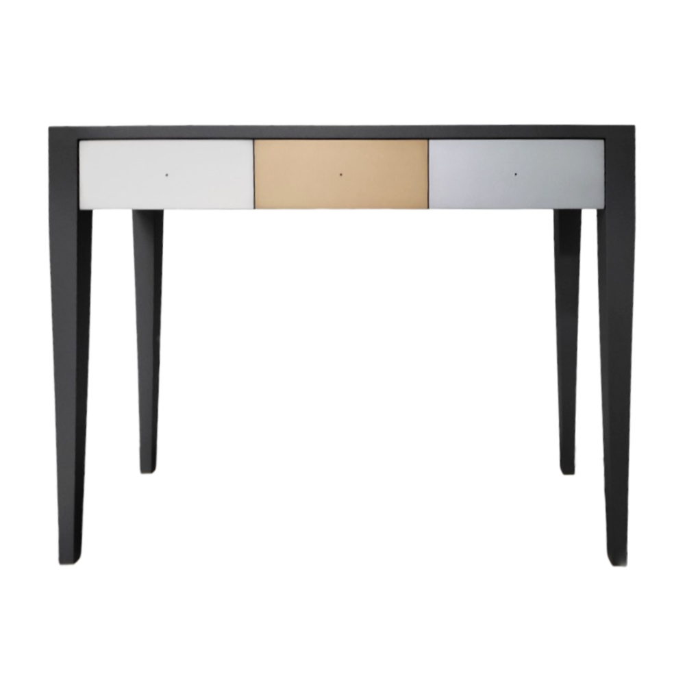 BATEL Multicolore 771 console 1 tiroir bois français