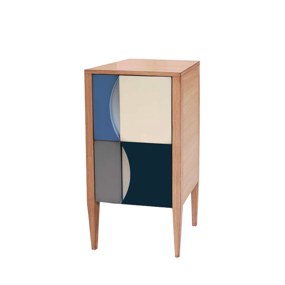 BATEL Ellipse 712 chiffonnier 2 portes 45x38 cm
