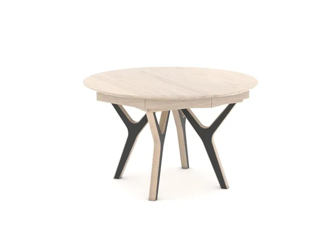 Ateliers de Langres Neo Table ronde Néo 125 chêne massif