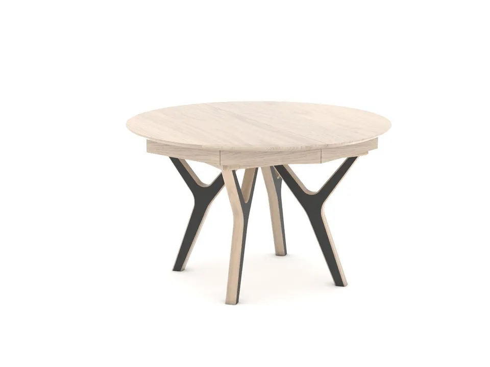 Ateliers de Langres Neo Table ronde Néo 125 chêne massif