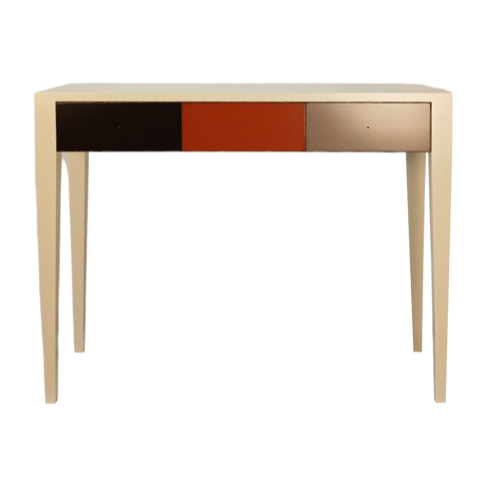 BATEL Multicolore 771 console 1 tiroir bois français