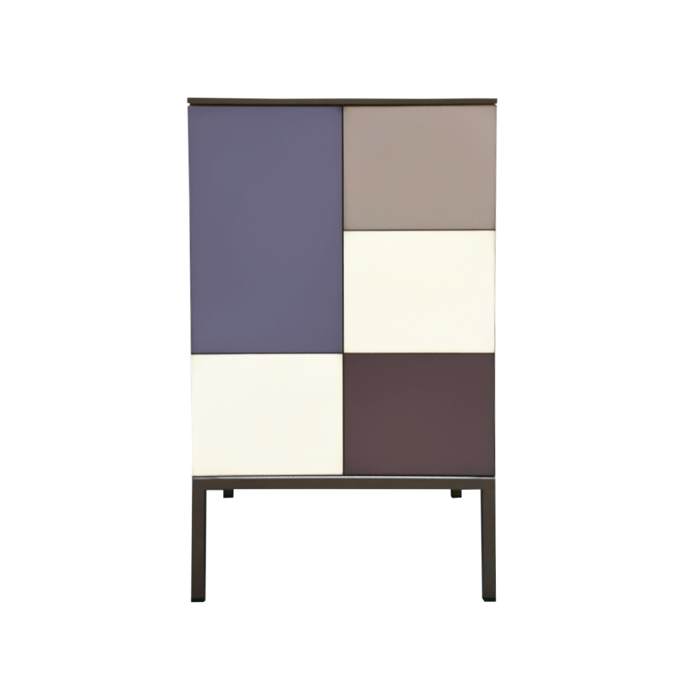 BATEL Quadrik 036H chevet 1 porte 45x38 cm