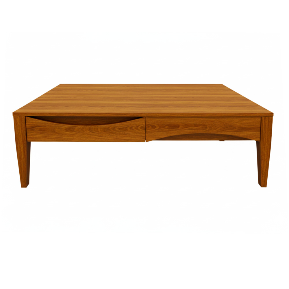 BATEL Ellipse 716 Table basse 120 cm 2 tiroirs
