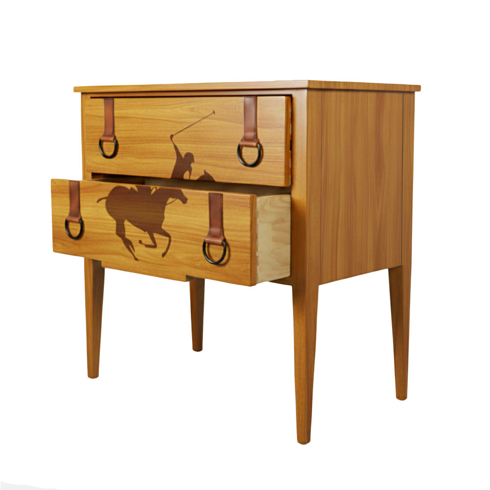 BATEL Divers 875 commode Polo 2 tiroirs 90 cm